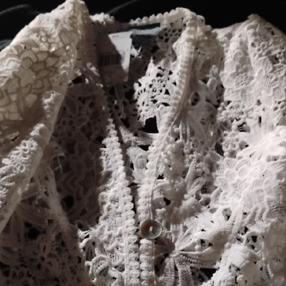 Rabbit Rabbit Rabbit White Lace Camisole